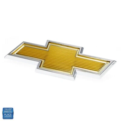1980 Chevy Truck Bowtie Grille Emblem Includes Mounting Nuts GM 14007555 Each - Image 1 of 2