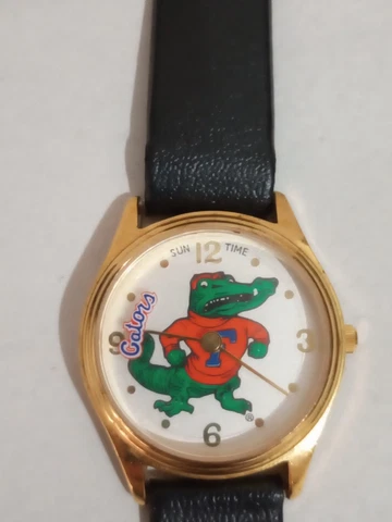 Vintage  Florida Gators  Sun Time  Football Watch Cover