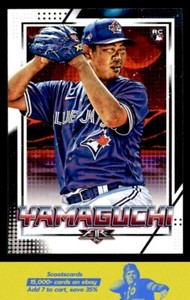 2020 Topps Fire Shun Yamaguchi    RC #5 Toronto Blue Jays