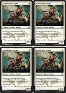 MTG - 4x MARDU WOE-REAPER - Fate Reforged (U) - Picture 1 of 1