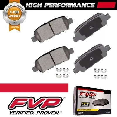 Rear Ceramic Brake Pad For Nissan Altima Rogue Sentra INFINITI Murano Maxima G35 - Изображение 1 из 4