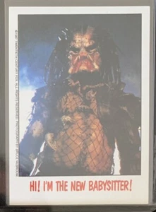 1988 Topps Fright Flicks 1987 Predator Schwarzenegger Rookie #16 - Picture 1 of 2