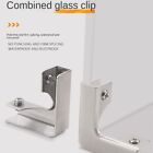 Aluminum Alloy Glass Clip Reinforcement Corner Guard New Fixing Clip  Glass