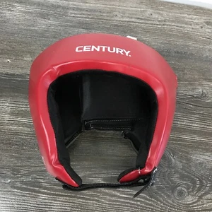 CENTURY AFC Student Sparring HeadGear SZ Adult L/XL Red Martial Arts Boxing MMA - Picture 1 of 11