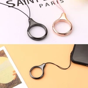 Zinc Alloy Finger Mobile Holder Keycord Mobile Phone Lanyards Ring Lanyard - Zdjęcie 1 z 12