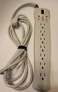 APC 7 Outlet 10Ft Cord Surge Protector 420 Joules FREE SHIPPING - Picture 1 of 5