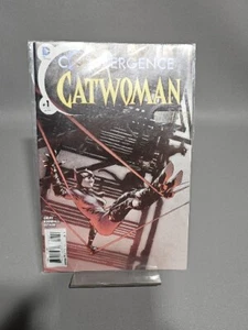 Convergence Catwoman Comic 1 Cover A Claire Wendling First Print 2015 Gray DC - Picture 1 of 3