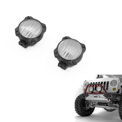 CChand Round Shape Spot Light On 1:8 Metal JK MAX 2020 Kit Capo RC Crawler - Image 1 of 4