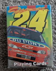 1999 NASCAR Jeff Gordon #24 Sealed Deck of Cards ~ Bicycle U.S. Playing Cards Co - Picture 1 of 4