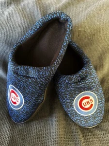 Chicago Cubs MLB Forever Collectibles Men’s Slippers Size Large 11-12 New - Picture 1 of 4