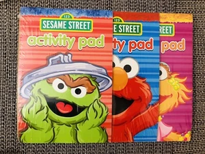 Sesame Street Elmo Coloring And Actavity Pad 3pc - Picture 1 of 2