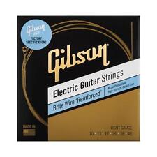 Gibson Brite Wire 'Reinforced' Electric Guitar Strings, Light 10-46 for sale