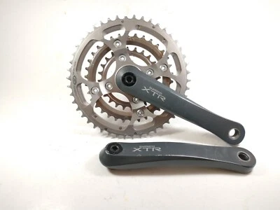 Shimano XTR M952 MTB octalink triple crankset ( 46/34/24T, 175mm) - Imagem 1 de 4