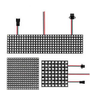 WS2812B LED Pixel Matrix Light Advertising Display Panel Digital Flexible Screen - Picture 1 of 13