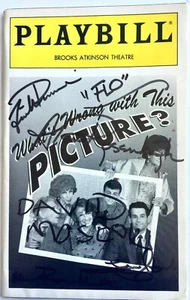 "WHAT'S WRONG WITH THIS PICTURE" CAST SIGNED PLAYBILL ORIG.1994 ATKINSON THEATRE - Picture 1 of 1