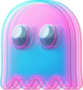 Ghost Trippy Psicodélico Hierro Sobre Transferencia - Camiseta + Telas Claras y Oscuras #29 - Imagen 1 de 2
