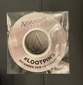 Assassins Creed Revolution Loot Crate Lapel Pin December 2016 Brand New - Picture 1 of 1