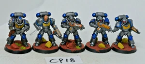 Warhammer 40k, Space Marines, Primaris Intercessors x5, Lot #CP18 - Picture 1 of 5