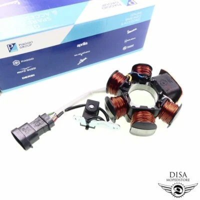 Lichtmaschine Original für Piaggio NRG Power MC3 Zip 2 SP Vespa LX 50 LXV - Bild 1 von 4