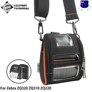 Soft Carrying Case Holster Shoulder Strap Belt Clip for Zebra ZQ320 ZQ310 ZQ220 - Picture 1 of 8