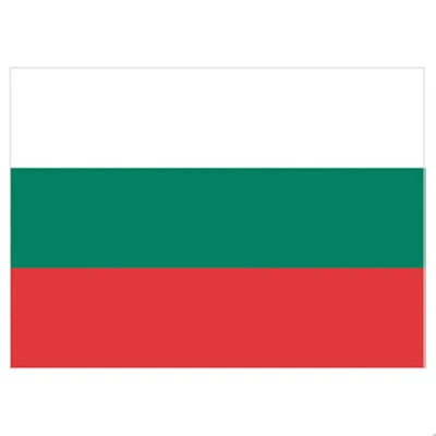 PRINTWEAR Flagge, Fahne, Nationalflagge Bulgarien 90x150cm mit Befestigungsösen