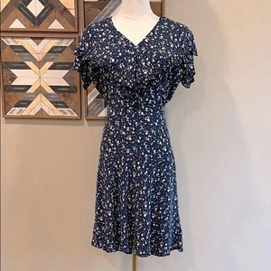 Vintage Ralph Lauren Double RL RRL Floral Tie Back Ruffle Dress 2 - Bild 1 von 10