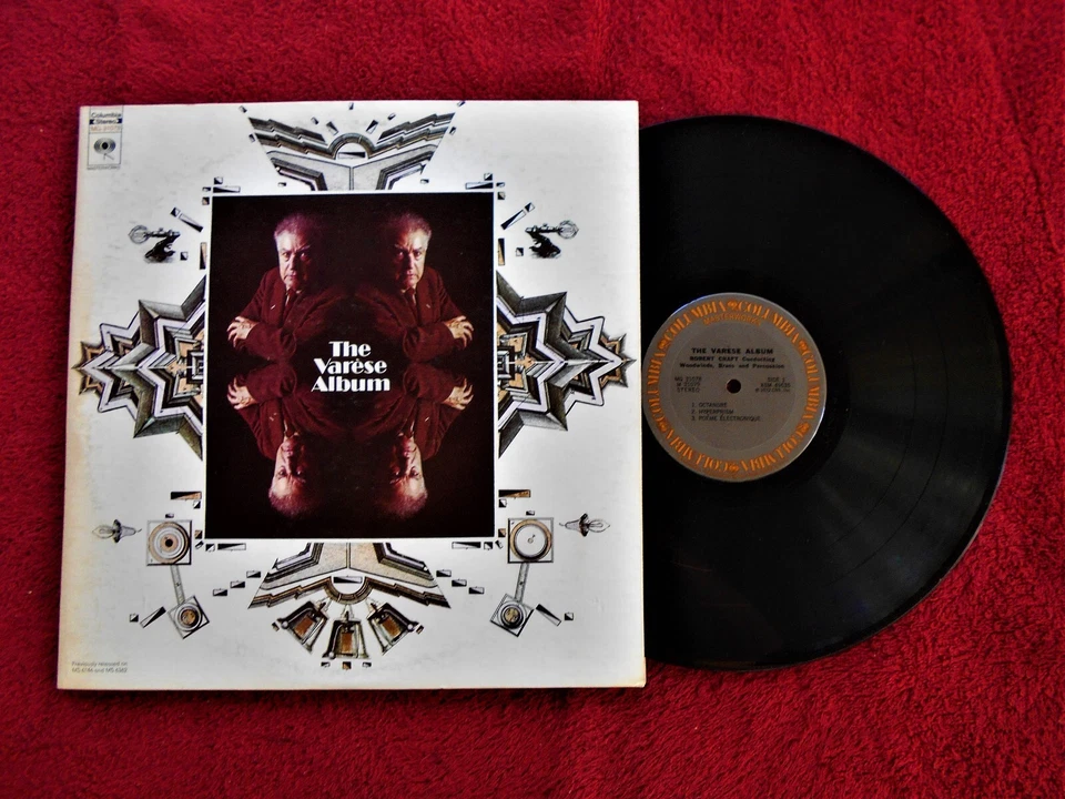 EDGAR VARESE    THE VARESE ALBUM    2 DISC MODERN CLASSICAL LP   ZAPPA INFLUENCE — 第 1/1 张图片