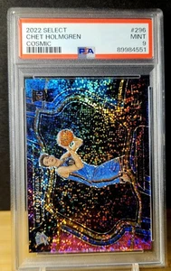 2022 Chet Holmgren Select Courtside Cosmic Prizm SSP Rookie RC Case Hit PSA 9 - Picture 1 of 7