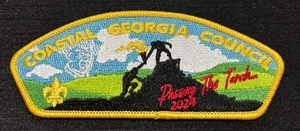 BOY SCOUT BSA COASTAL GEORGIA COUNCIL OA 99 2024 FOS PASSING THE TORCH DAY CSP - Picture 1 of 2
