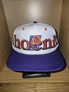NEW Vintage Phoenix Suns 1990s NBA Sports Wrap Around Logo 7 Hat Cap Snapback - Picture 1 of 9