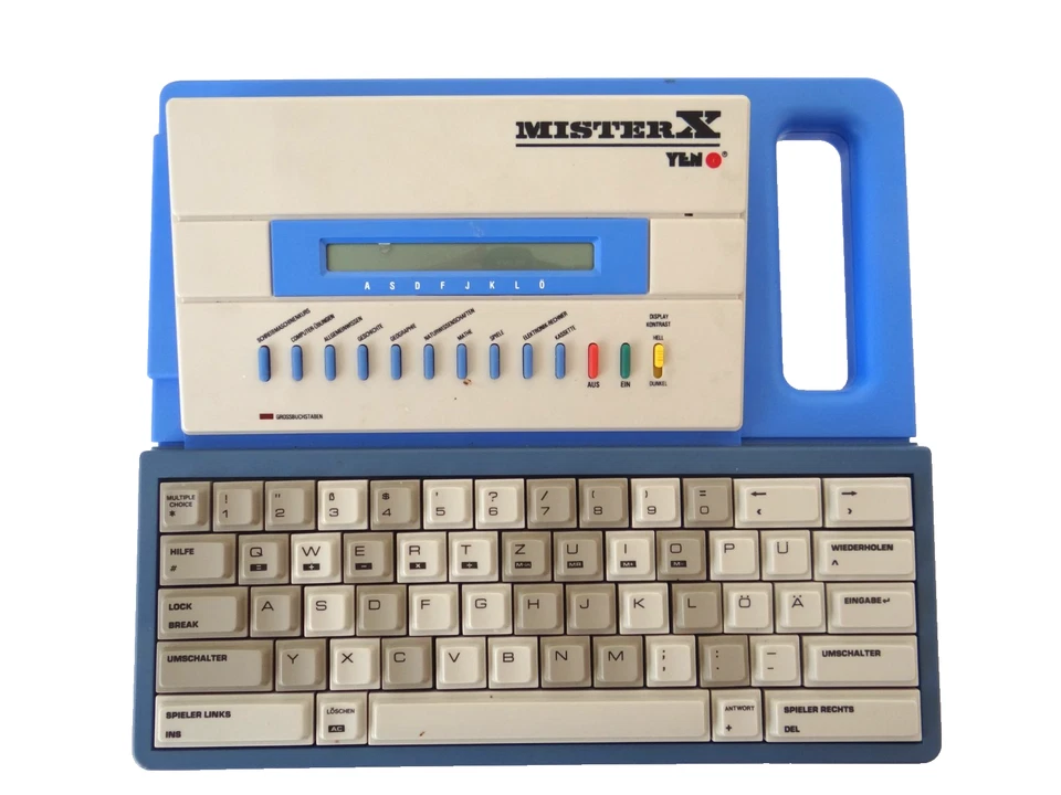 Mister X Lerncomputer Kinder Schule Vintage Computer 80er 90er Yeno VTech - Bild 1 von 4