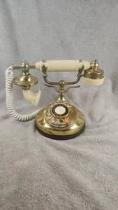 VTG Candlestick/French Princess Style Rotary Phone, Untested, PLS READ/SEE PICS! - Picture 1 of 13