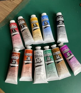 Winsor & Newton Winton Oil Paints 37ml/60ml Job Lot x11 tubes - Picture 1 of 6