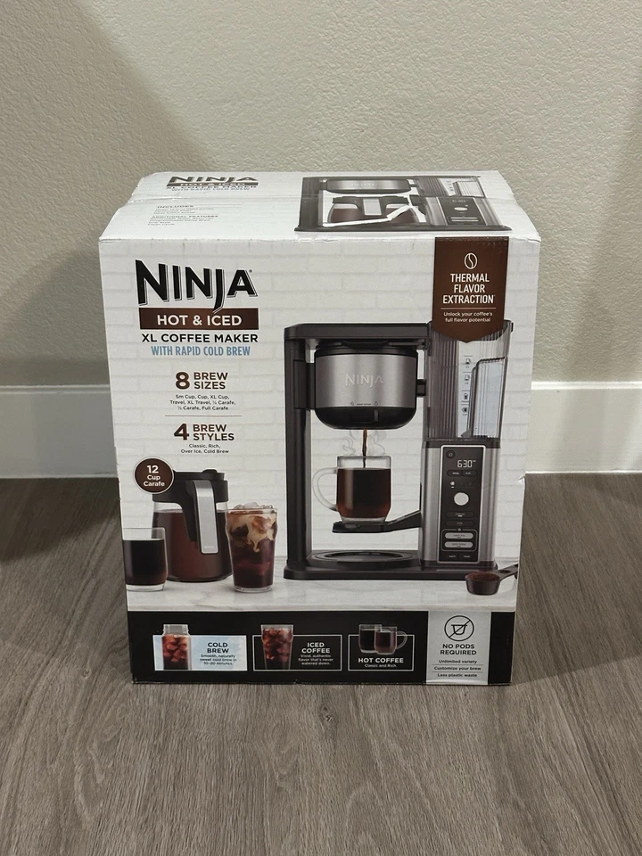 Ninja Hot & Iced XL Coffee Maker with Rapid Cold Brew 12-cup Drip Coffee Maker - Image 1 of 1