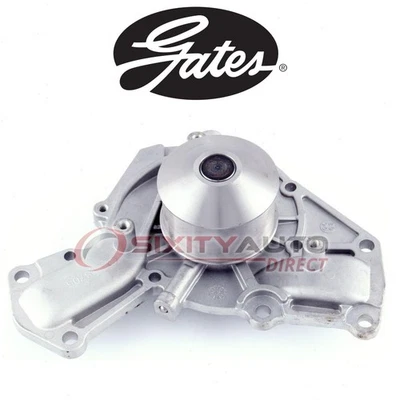 Gates Engine Water Pump for 1991-1996 Dodge Stealth 3.0L V6 - Coolant vv Foto 1 de 4