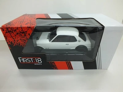 1/18 FIRST18 Nissan Skyline GT-R KPGC10 Hakosuka White - Image 1 of 4
