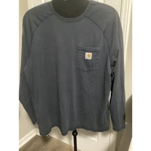Herren Carhartt L/S T-Shirt LG Navy Blau - Bild 1 von 1