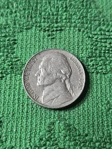 1952 S Jefferson Nickel Circulated - Picture 1 of 2