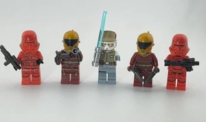 Lego Star Wars Minifigur Lot Sith Jet Troopers Zorii Bliss Luke Skywalker Spielzeug - Bild 1 von 12
