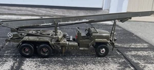 Vintage 1950-60er ehrlicher John Raketenwerfer Militär Spielzeug Kunststoff Fahrzeug 12 Zoll - Bild 1 von 15