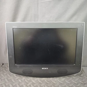 Sony WEGA KLV‑17HR2 17″ HD LCD TV – Mono Audio – No Stand/No Remote – Black - Picture 1 of 13