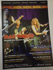 Marshall Law Mag Issue 1 2004 Iron Maiden Joey Jordison The Darkness Deftones - Picture 1 of 4
