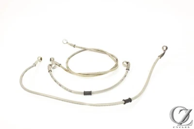 Juego de 11 líneas de freno trenzadas de acero Ducati Monster 696 2011  Foto 1 de 4