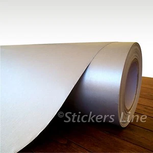Klebefolie Aluminium Gebürstet CM 100 x 75 (Cast) Aluminium Kleber - Imagen 1 de 1