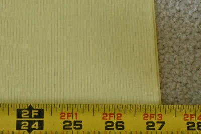 30" Long, Vintage, Yellow Pin-Striped Light-Weight Cotton, P5705 - Image 1 of 4