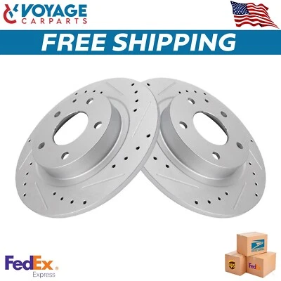 Juego de rotores de freno trasero nuevos para Mazda 6 2014-2021 Foto 1 de 4