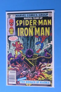 Marvel Team-Up #110 1981 NEWSSTAND 1st Appearance Magma Key Issue - Picture 1 of 17