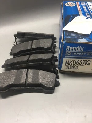 Juego de pastillas de freno de disco delanteras Bendix MKD637IQ para Select MAZDA 626, MX-6, Protege Foto 1 de 4