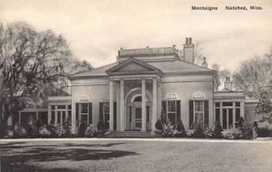 Postal MS: Monteigne, Kendall Family Home, Natchez, Mississippi, sin publicar - Imagen 1 de 2