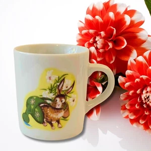 Vintage Laura Secord Easter Bunny Ceramic Mug - Picture 1 of 1